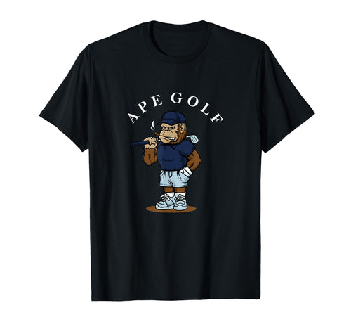 Ape Golf Aesthetic Edgy Streetwear T-Shirt - Streetwear Style Men Women - T-Shirt, Sweatshirt, Hoodie