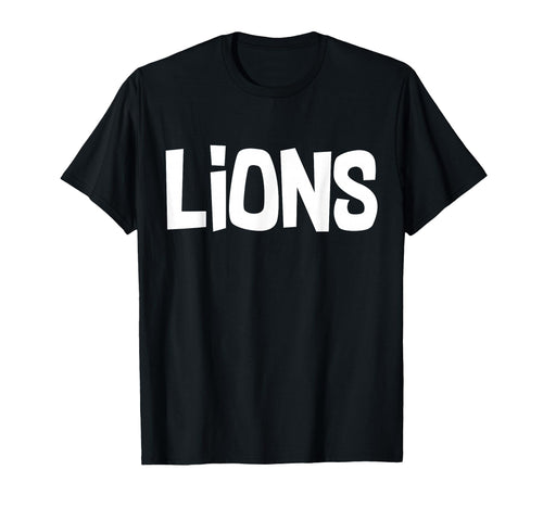 Lion Vibes Sports Junior High School T-Shirt - Custom Art Print for Adults - T-Shirt, Sweatshirt, Hoodie
