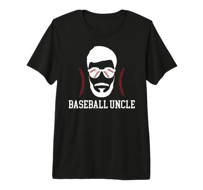 Mens Baseball Uncle Beard Uncle T-Shirt - Streetwear Style for Adults - T-Shirt, Sweatshirt, Hoodie