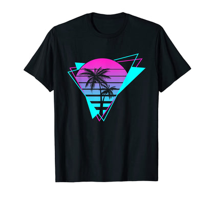 Aesthetic Vaporwave Eighties T-Shirt - Aesthetic Graphic Men Women - T-Shirt, Sweatshirt, Hoodie