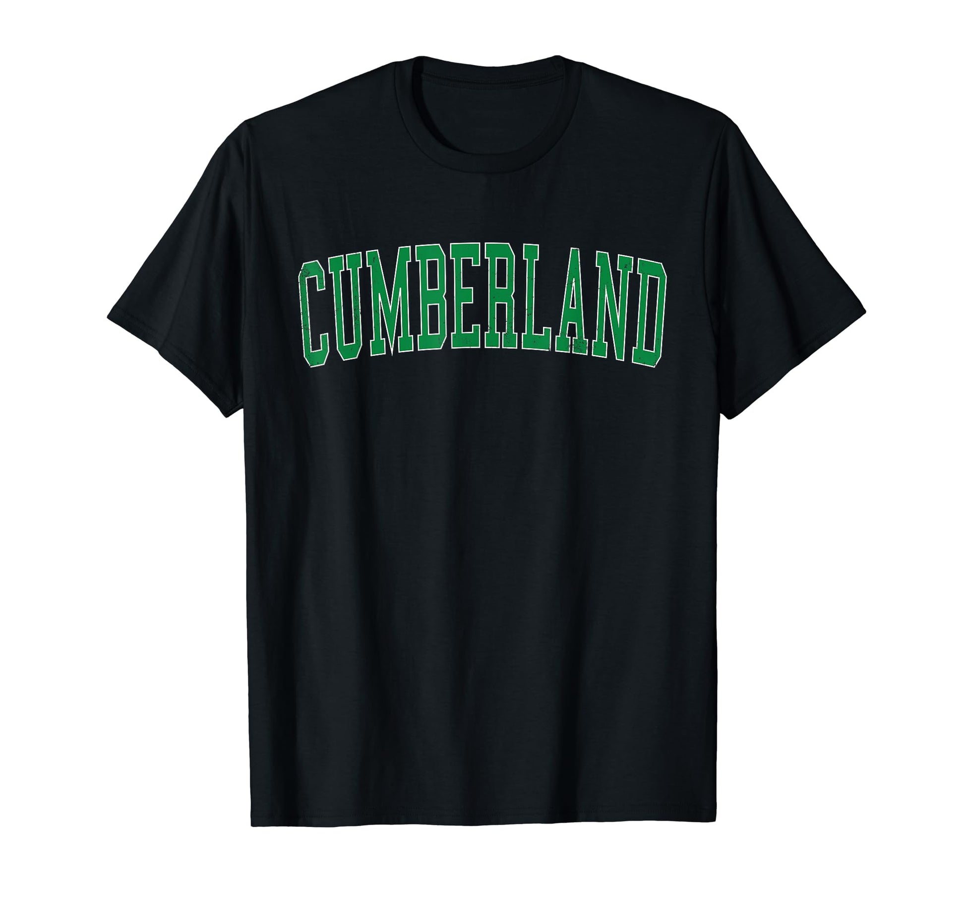 Cumberland Md Distressed Green T-Shirt - Aesthetic Graphic for Adults - T-Shirt, Sweatshirt, Hoodie