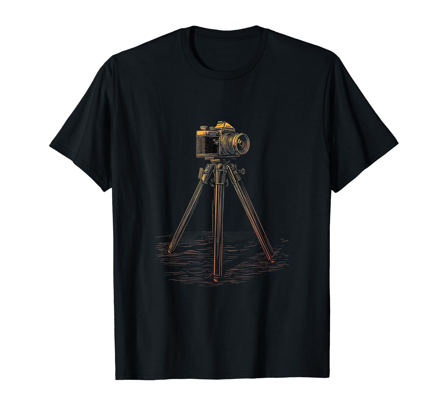 Photography Camera Tripod T-Shirt - Casual Everyday Wear Men Women - T-Shirt, Sweatshirt, Hoodie