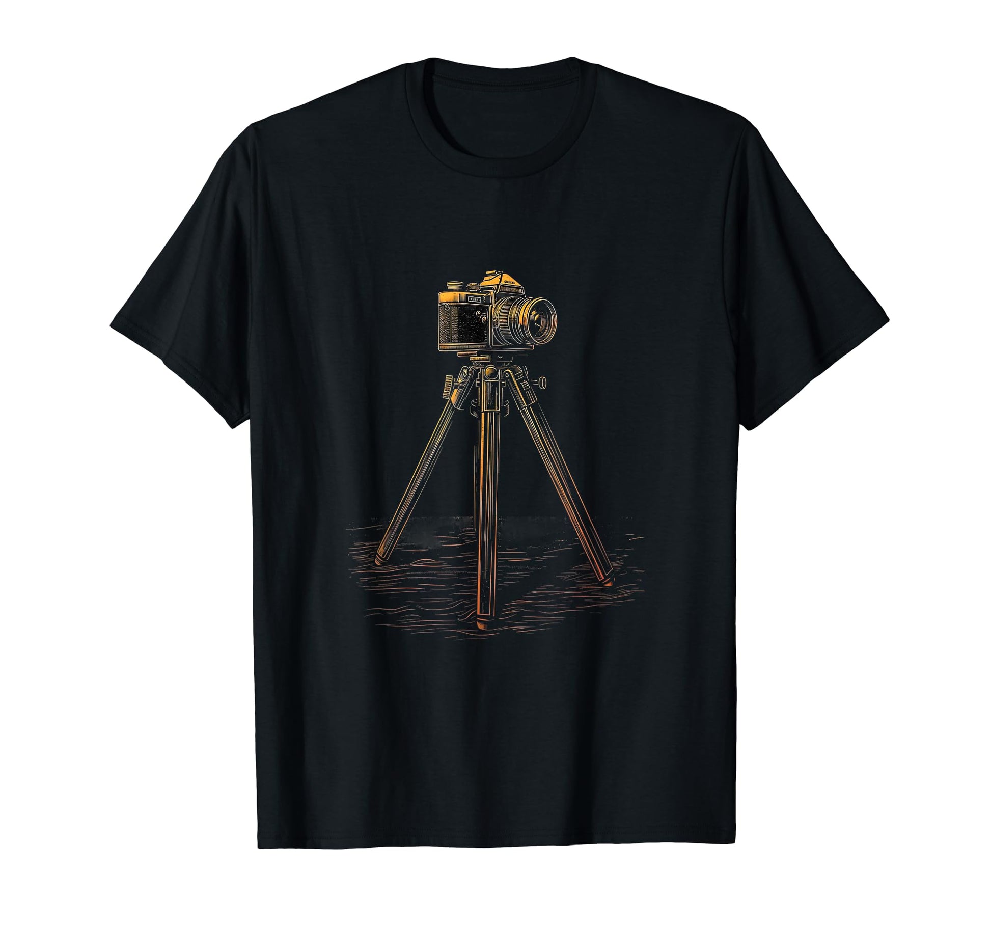 Photography Camera Tripod T-Shirt - Casual Everyday Wear Men Women - T-Shirt, Sweatshirt, Hoodie