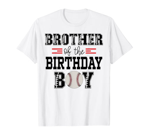 Brother Birthday Baseball Lover First T-Shirt - Custom Art Print Men Women - T-Shirt, Sweatshirt, Hoodie