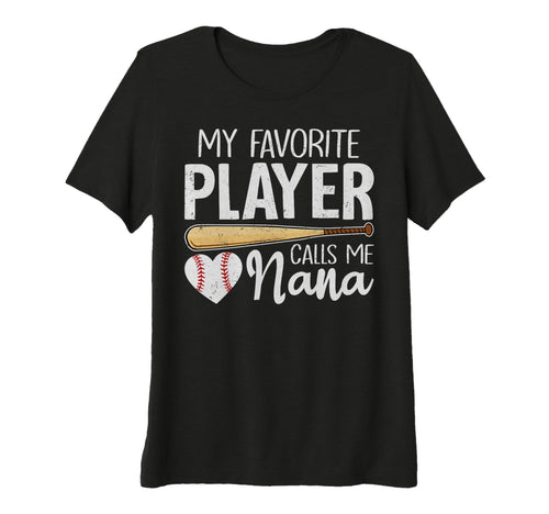 Womens Baseball Grandma My Favorite T-Shirt - Graphic Print for Adults - T-Shirt, Sweatshirt, Hoodie