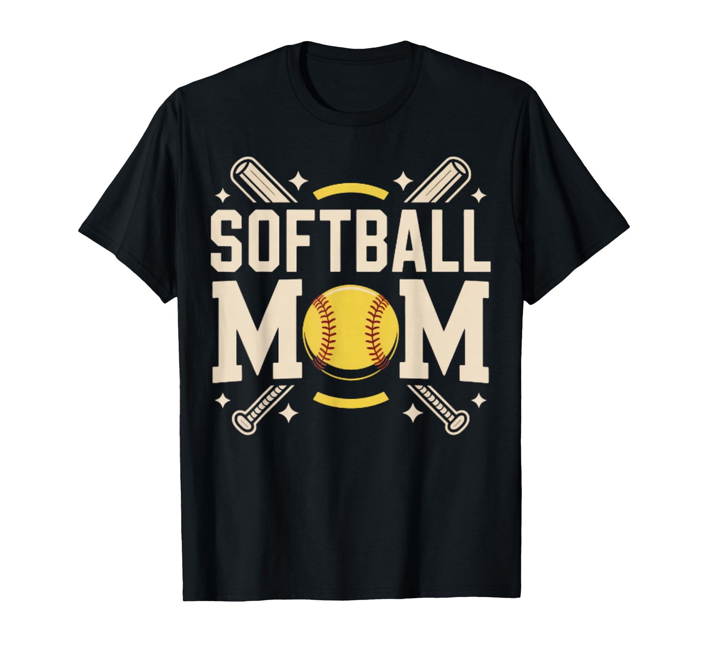 I Love Softball Sport Mother T-Shirt - Casual Everyday Wear for Adults - T-Shirt, Sweatshirt, Hoodie