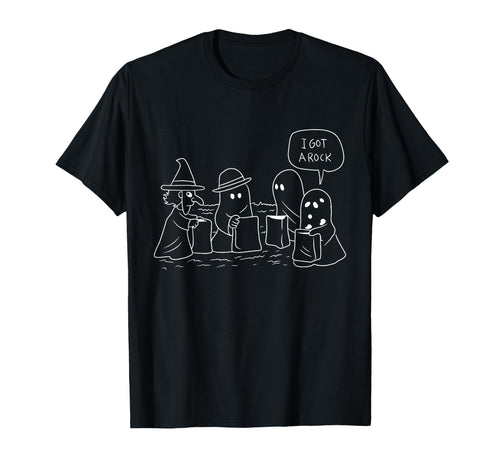 Funny Halloween Trick Or Treating Ghosts T-Shirt - Graphic Print Men Women - T-Shirt, Sweatshirt, Hoodie