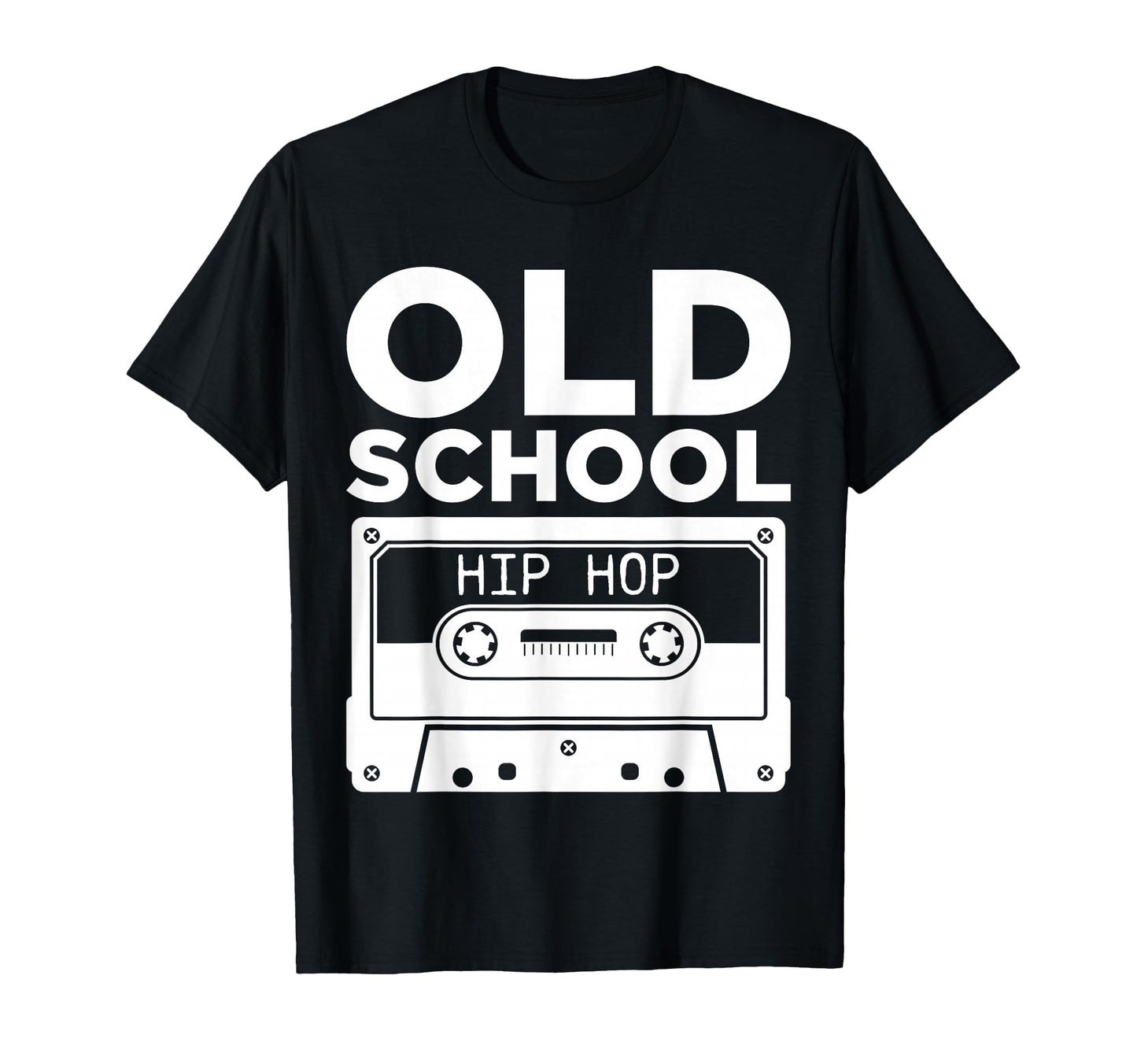 Old School Hip Hop Cassette Cassette T-Shirt - Custom Art Print Unisex - T-Shirt, Sweatshirt, Hoodie
