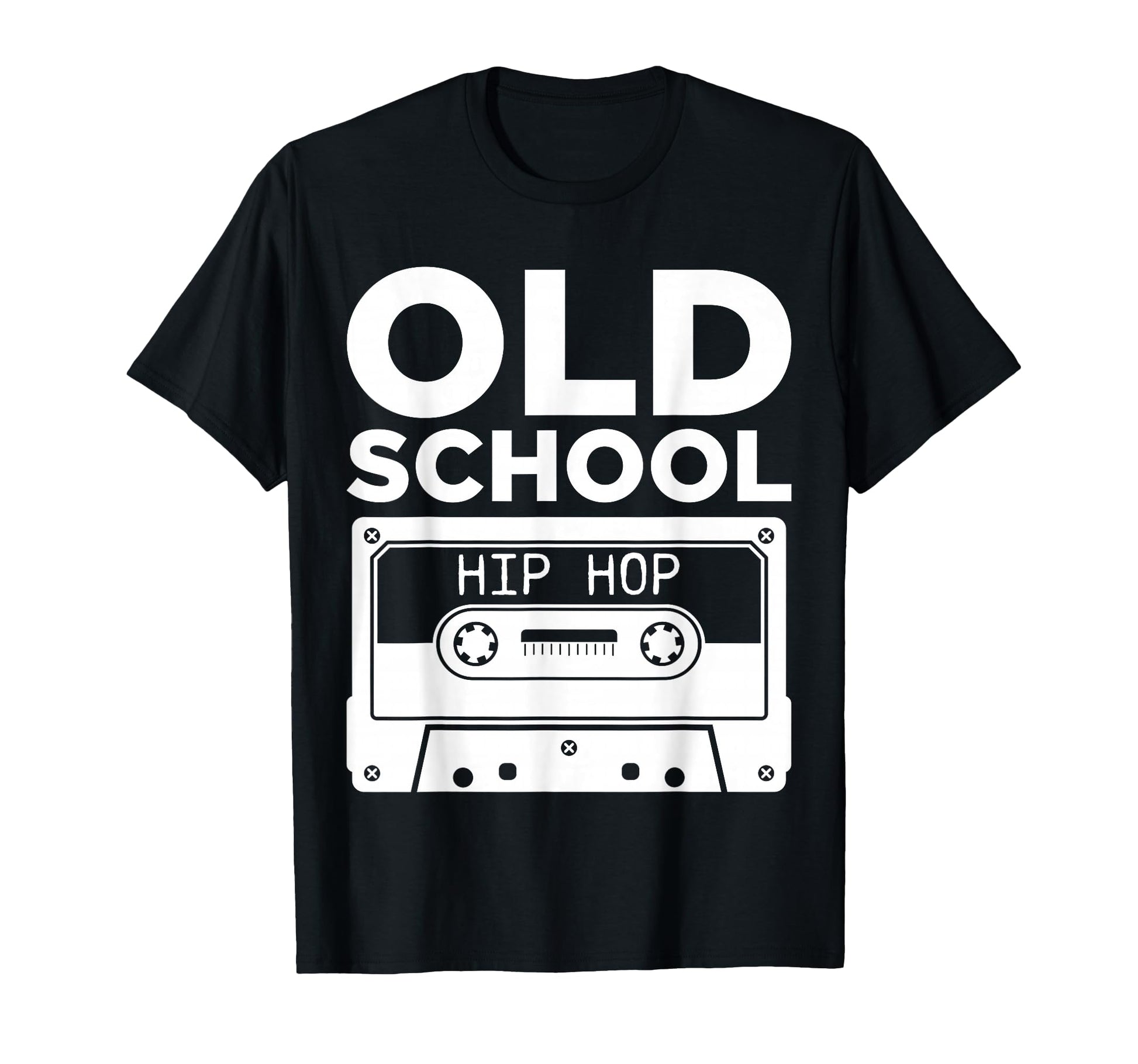 Old School Hip Hop Cassette Cassette T-Shirt - Custom Art Print Unisex - T-Shirt, Sweatshirt, Hoodie
