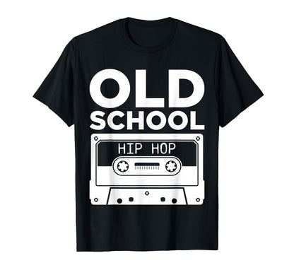 Old School Hip Hop Cassette Cassette T-Shirt - Custom Art Print Unisex - T-Shirt, Sweatshirt, Hoodie