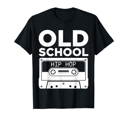 Old School Hip Hop Cassette Cassette T-Shirt - Custom Art Print Unisex - T-Shirt, Sweatshirt, Hoodie