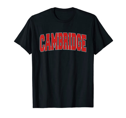 Cambridge Oh Ohio Varsity Usa Sports T-Shirt - Graphic Print Men Women - T-Shirt, Sweatshirt, Hoodie