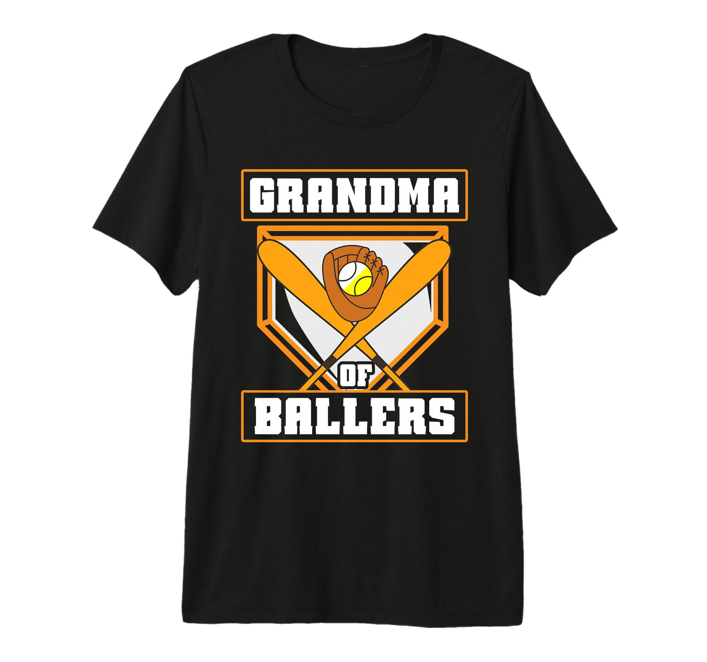 Grandma Ballers Softball Baseball T-Shirt - Casual Everyday Wear Men Women - T-Shirt, Sweatshirt, Hoodie