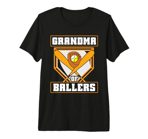 Grandma Ballers Softball Baseball T-Shirt - Casual Everyday Wear Men Women - T-Shirt, Sweatshirt, Hoodie