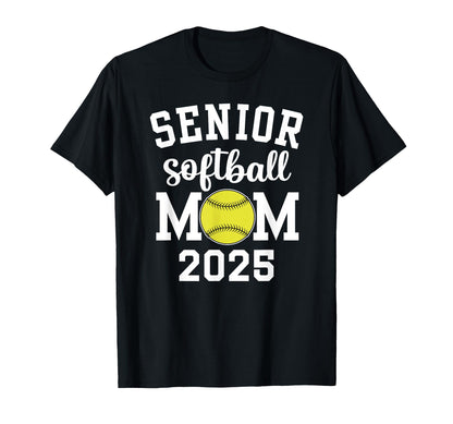Softball Mom Game Day Senior T-Shirt - Streetwear Style for Adults - T-Shirt, Sweatshirt, Hoodie