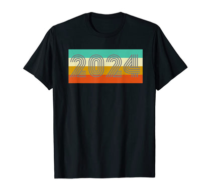 Class 2024 Stripes 70 T-Shirt - Trendy Graphic Men Women - T-Shirt, Sweatshirt, Hoodie
