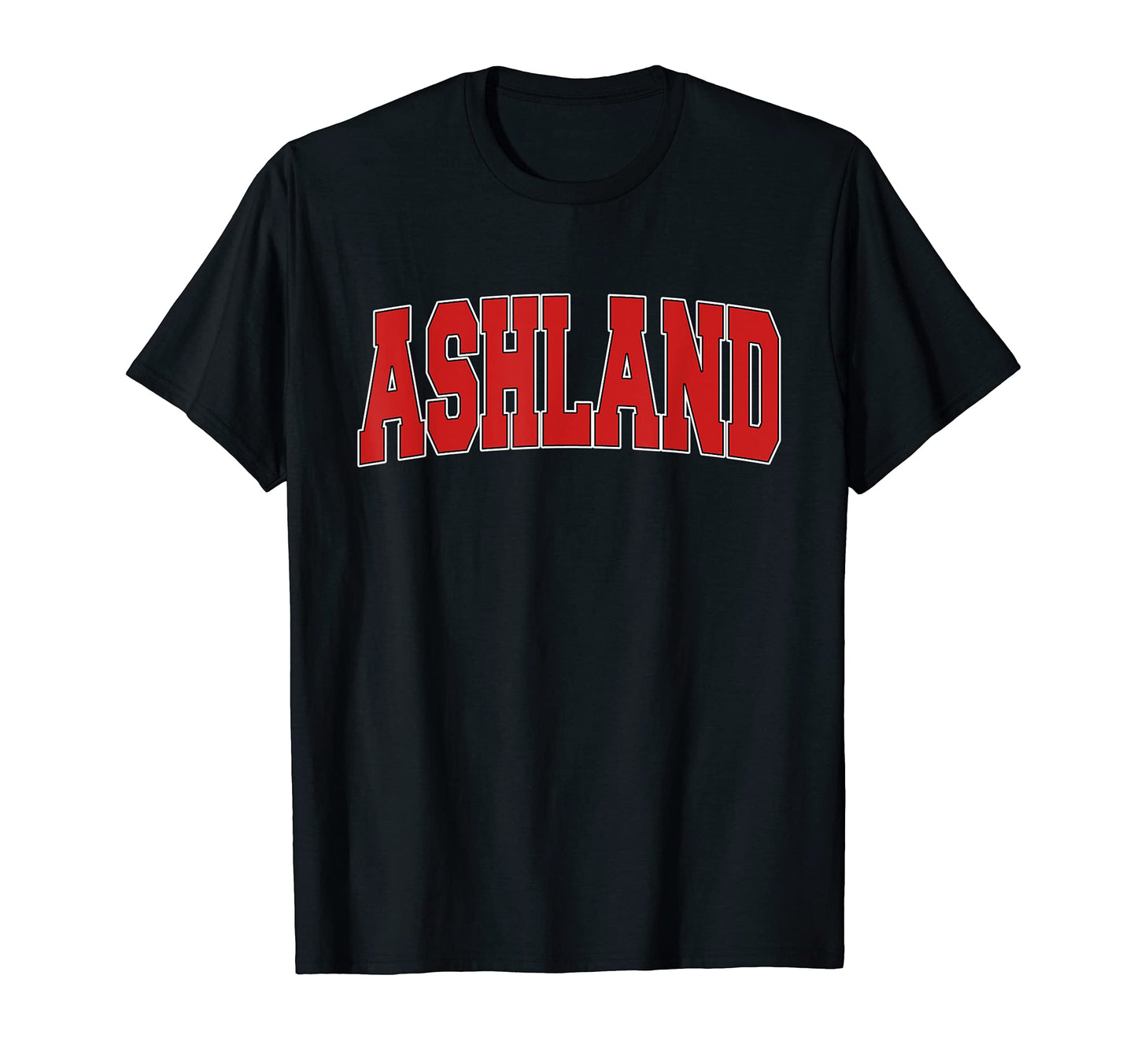 Ashland Wi Wisconsin Varsity Usa Sports T-Shirt - Trendy Graphic for Adults - T-Shirt, Sweatshirt, Hoodie