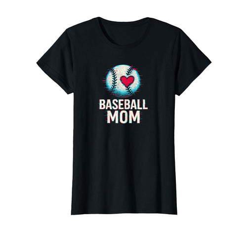 Baseball Mom Proud Son Supporter T-Shirt - Minimalist Print Men Women - T-Shirt, Sweatshirt, Hoodie