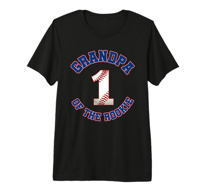 Mens Grandpa Rookie 1St Birthday T-Shirt - Streetwear Style Unisex - T-Shirt, Sweatshirt, Hoodie