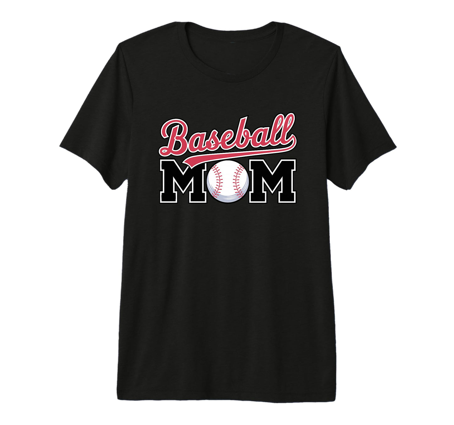 Baseball Mom Sports Baseball Tri T-Shirt - Casual Everyday Wear Unisex - T-Shirt, Sweatshirt, Hoodie