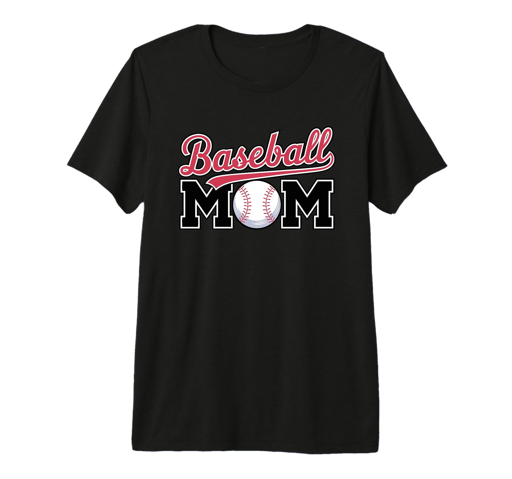 Baseball Mom Sports Baseball Tri T-Shirt - Casual Everyday Wear Unisex - T-Shirt, Sweatshirt, Hoodie