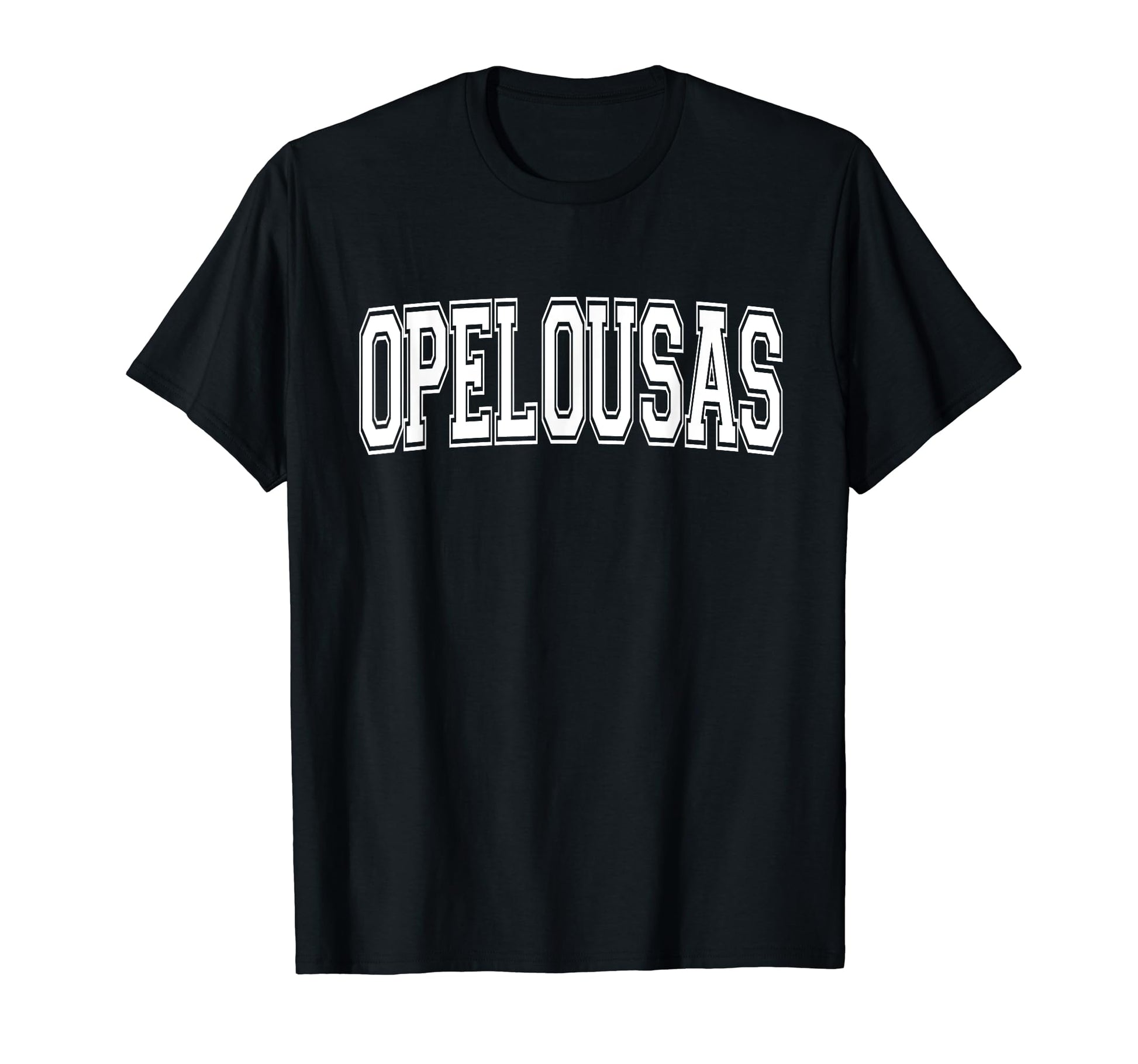 Opelousas La Louisiana Usa Sports Varsity T-Shirt - Custom Art Print Unisex - T-Shirt, Sweatshirt, Hoodie