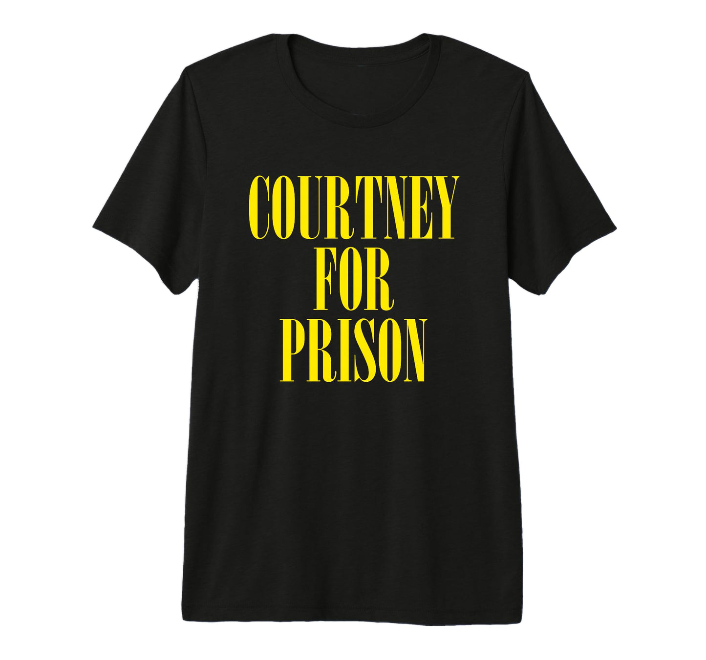 Courtney Prison Funny Punk Rock 90S T-Shirt - Custom Art Print Unisex - T-Shirt, Sweatshirt, Hoodie