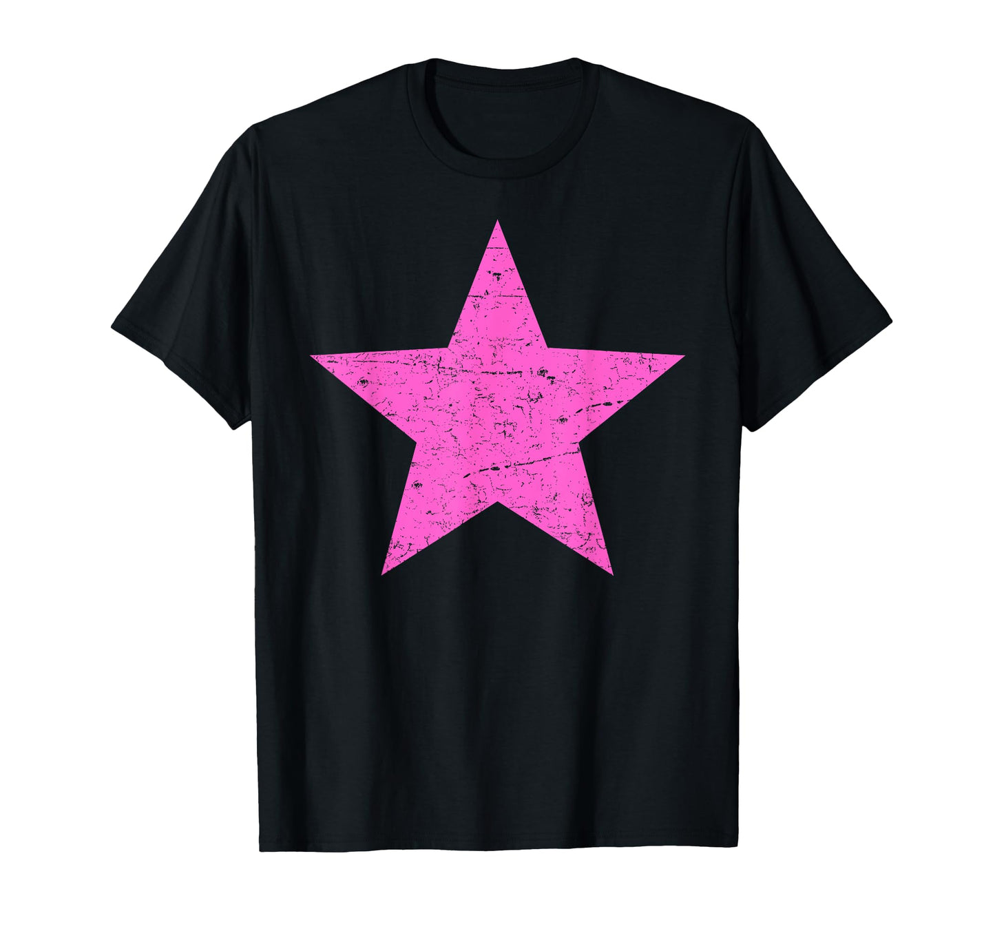 Grunge Alternative Distressed Red Star T-Shirt - Trendy Graphic Men Women - T-Shirt, Sweatshirt, Hoodie
