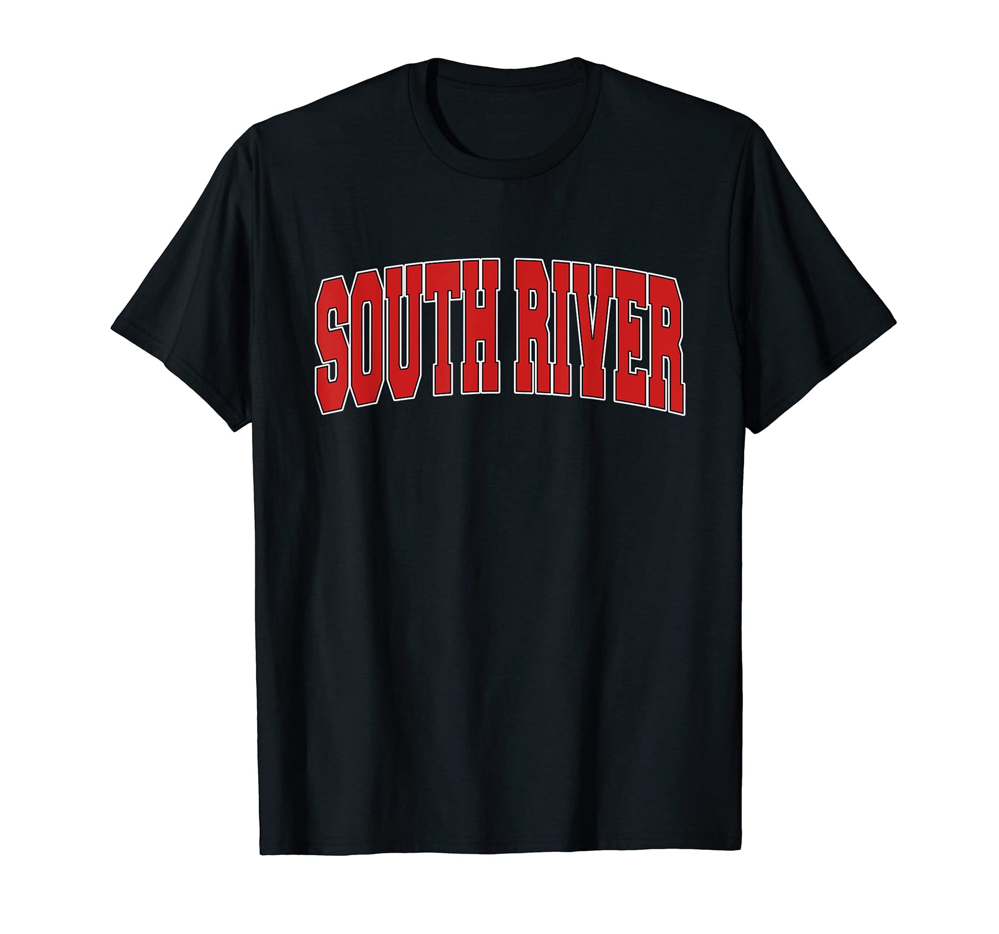 South River Nj New Jersey Varsity T-Shirt - Custom Art Print for Adults - T-Shirt, Sweatshirt, Hoodie