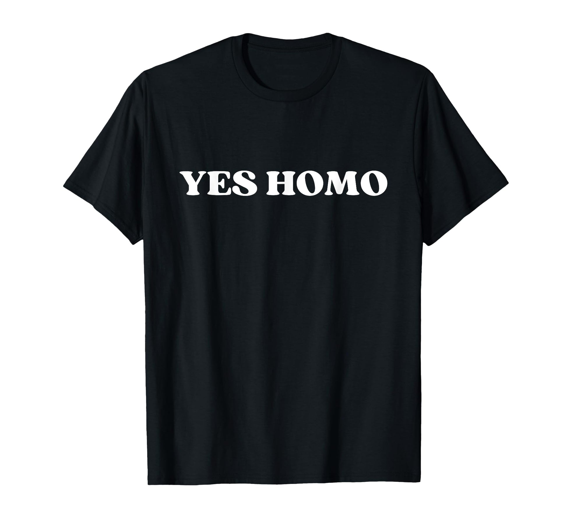 Yes Homo Y2K Aesthetic Lgbt T-Shirt - Unique Graphic Men Women - T-Shirt, Sweatshirt, Hoodie