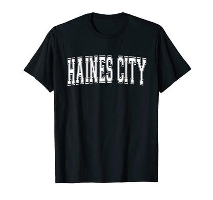 Haines City Fl Florida Usa Sports Varsity T-Shirt - Graphic Print Men Women - T-Shirt, Sweatshirt, Hoodie