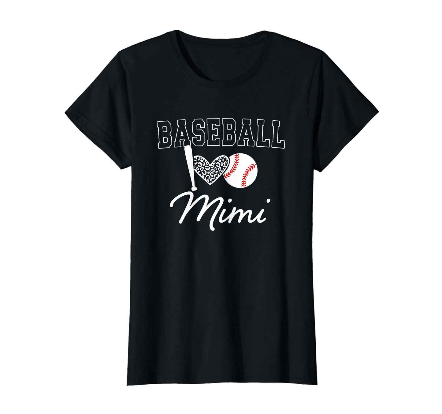 Baseball Mimi Baseball Gift Grandma T T-Shirt - Minimalist Print Unisex - T-Shirt, Sweatshirt, Hoodie