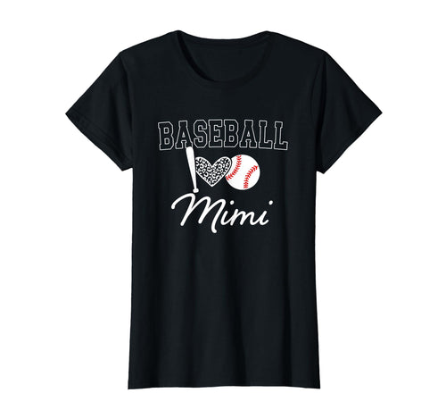 Baseball Mimi Baseball Gift Grandma T T-Shirt - Minimalist Print Unisex - T-Shirt, Sweatshirt, Hoodie