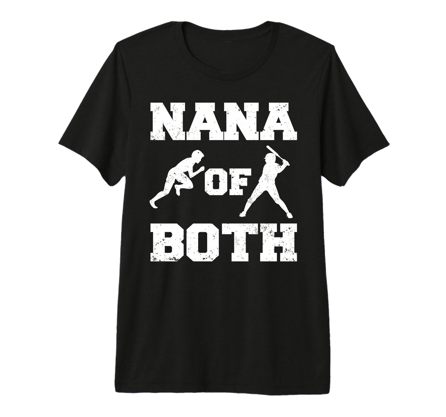 Nana Both Funny Track And Field And T-Shirt - Novelty Apparel for Adults - T-Shirt, Sweatshirt, Hoodie