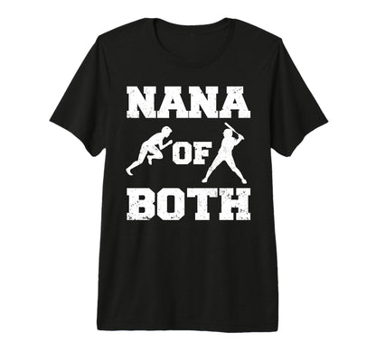 Nana Both Funny Track And Field And T-Shirt - Novelty Apparel for Adults - T-Shirt, Sweatshirt, Hoodie