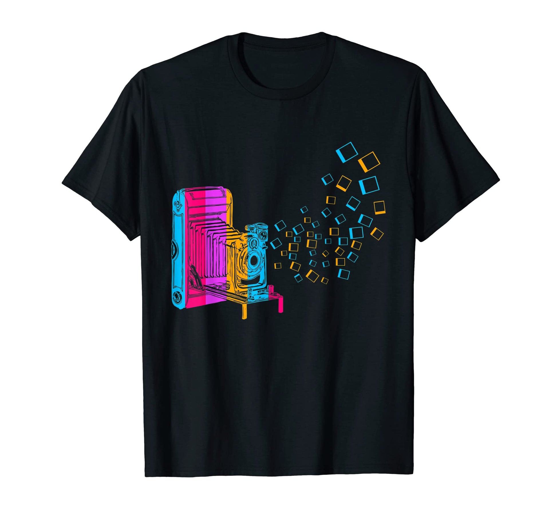 Camera Picture Lens Photographer Picture T-Shirt - Trendy Graphic Unisex - T-Shirt, Sweatshirt, Hoodie