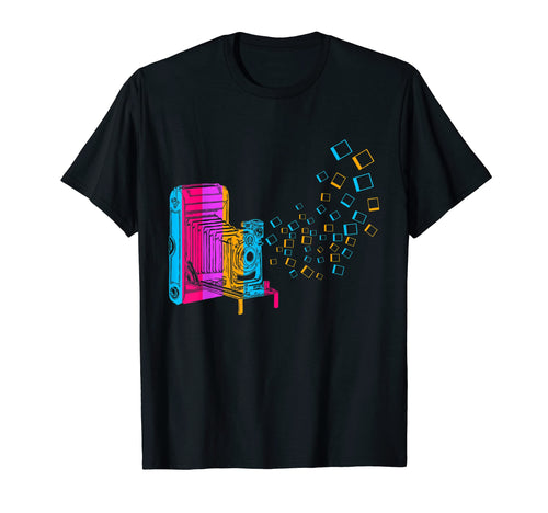 Camera Picture Lens Photographer Picture T-Shirt - Trendy Graphic Unisex - T-Shirt, Sweatshirt, Hoodie