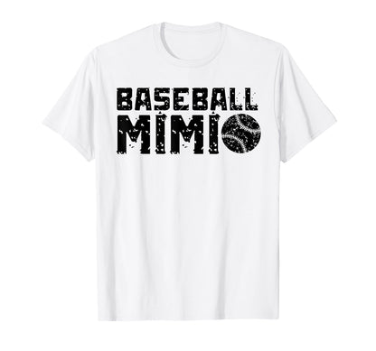 Baseball Mimi Family Matching Mimi T-Shirt - Custom Art Print Men Women - T-Shirt, Sweatshirt, Hoodie