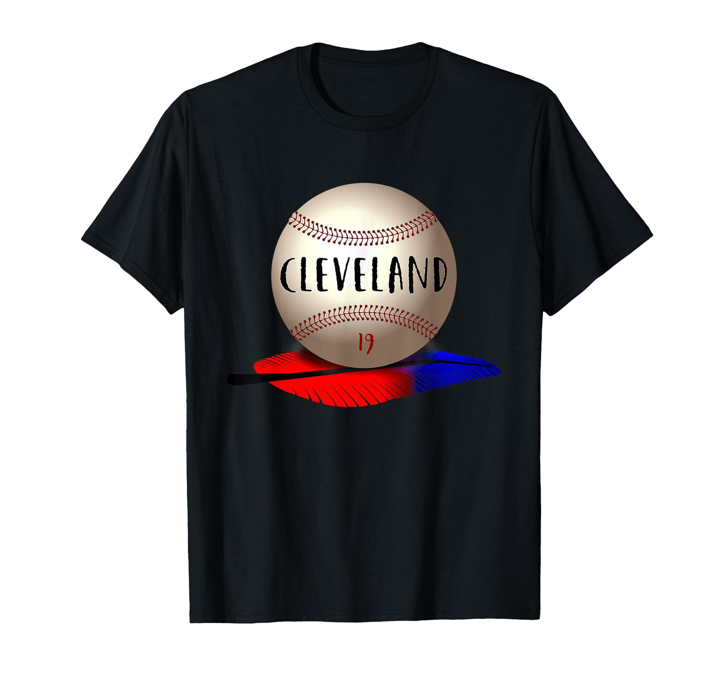 Cleveland Hometown Indian Tribe T-Shirt - Custom Art Print Men Women - T-Shirt, Sweatshirt, Hoodie