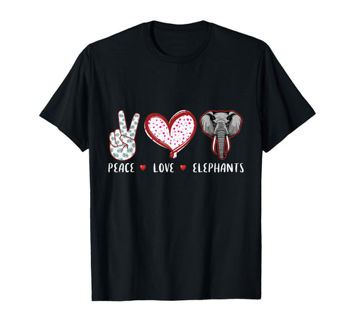 Love Peace Elephant Gifts Children T-Shirt - Trendy Graphic Men Women - T-Shirt, Sweatshirt, Hoodie