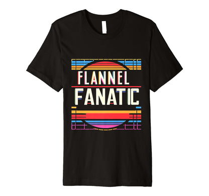 Flannel Fanatic 90S Grunge Icon T-Shirt - Graphic Print Men Women - T-Shirt, Sweatshirt, Hoodie