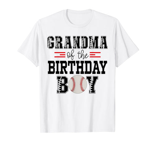 Grandma Birthday Baseball Lover First T-Shirt - Fun Novelty Design Unisex - T-Shirt, Sweatshirt, Hoodie