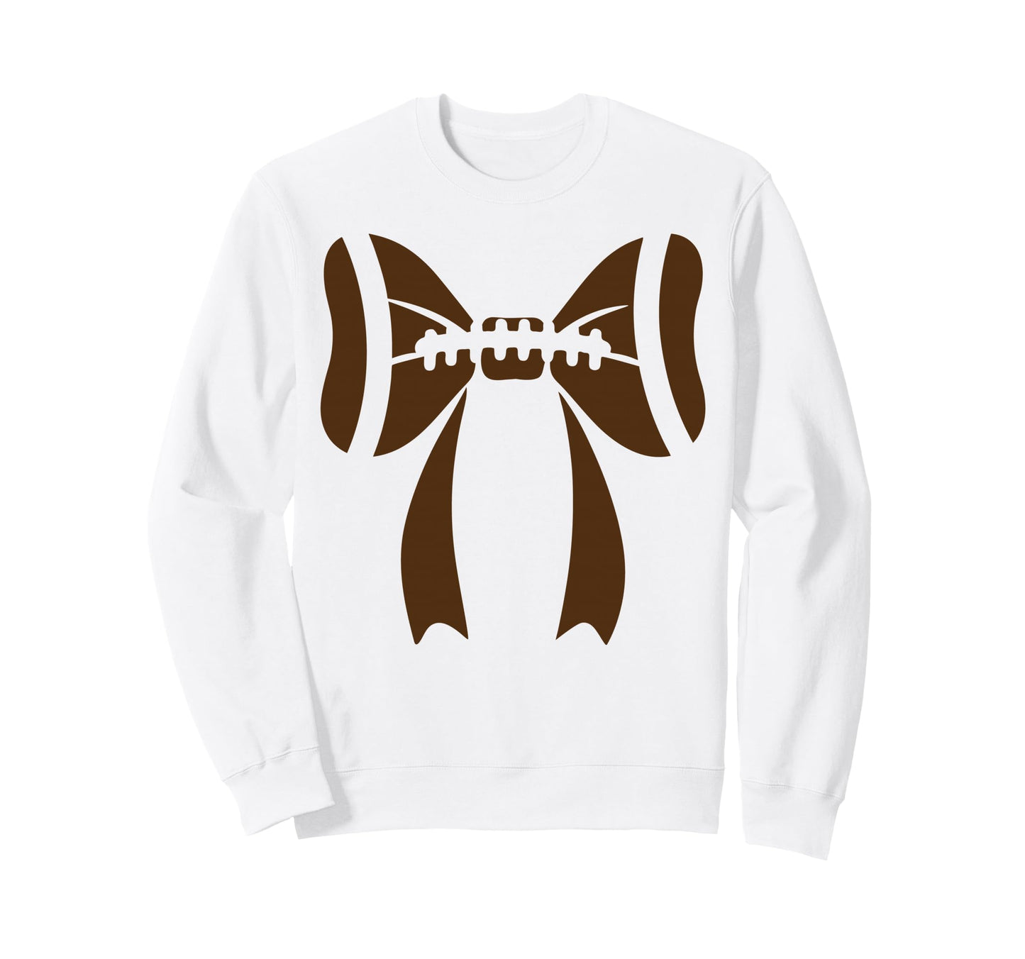 Coquette Bow Pumpkin Football Mom Sweatshirt - Aesthetic Graphic Unisex - T-Shirt, Sweatshirt, Hoodie