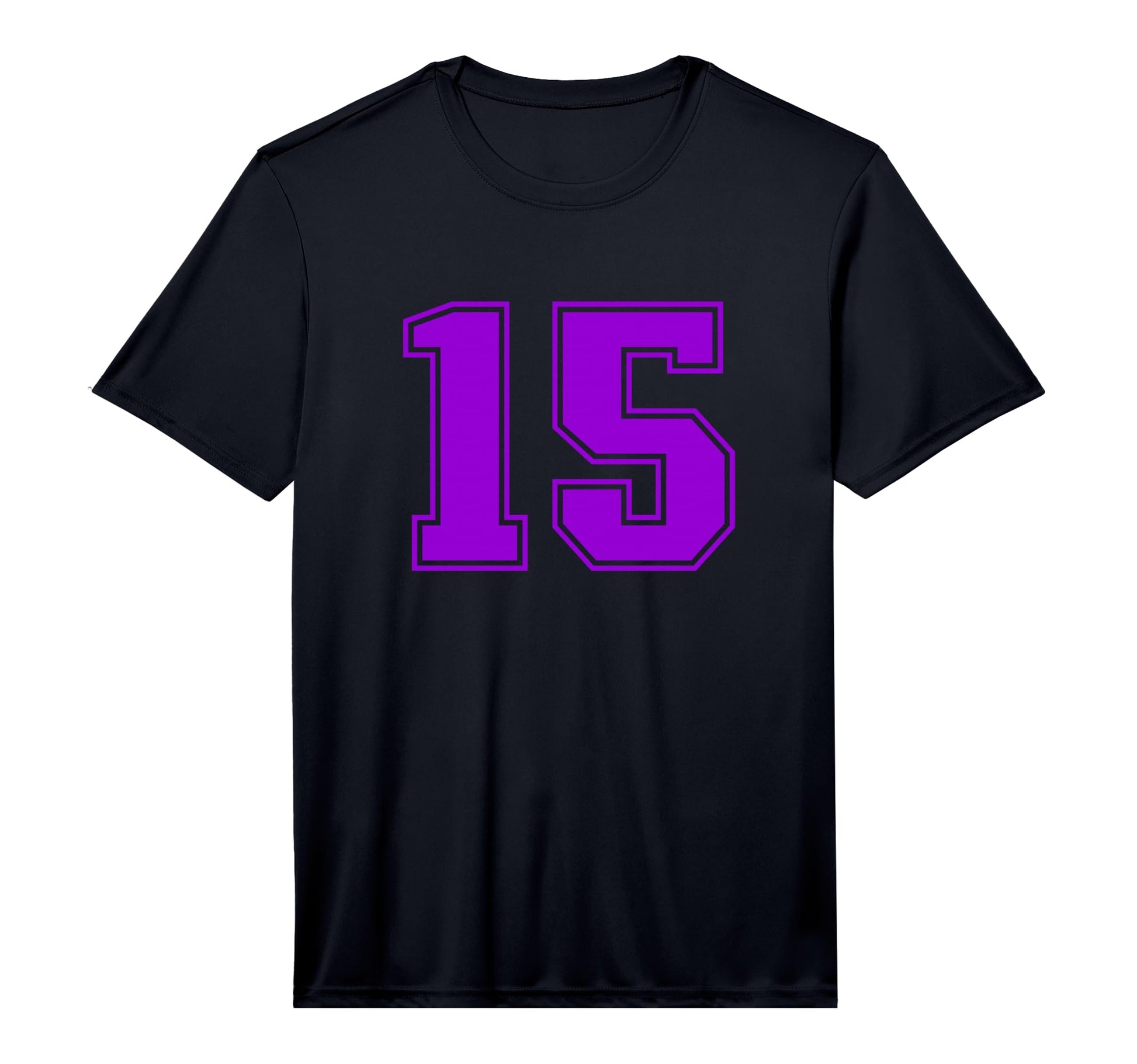 Purple Sports Team 15 Performance T-Shirt - Trendy Graphic Unisex - T-Shirt, Sweatshirt, Hoodie