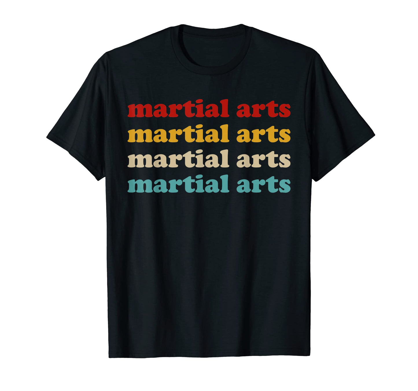 Martial Arts Typography Martial Arts T-Shirt - Graphic Print Unisex - T-Shirt, Sweatshirt, Hoodie