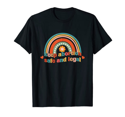 Keep Abortion Safe And Legal Feminist T-Shirt - Unique Graphic for Adults - T-Shirt, Sweatshirt, Hoodie