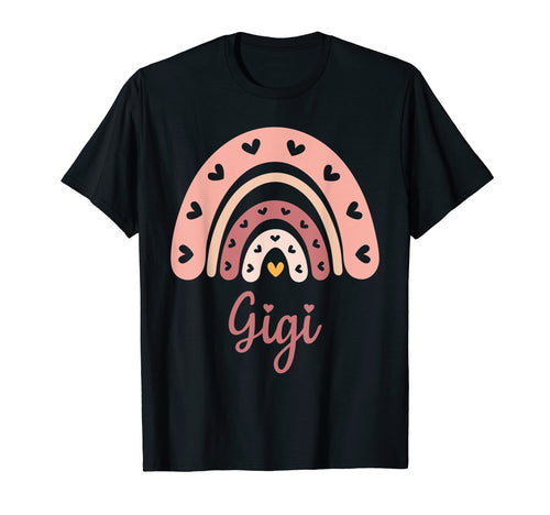 Gigi Birthday Rainbow Boho Gigi T-Shirt - Trendy Graphic for Adults - T-Shirt, Sweatshirt, Hoodie