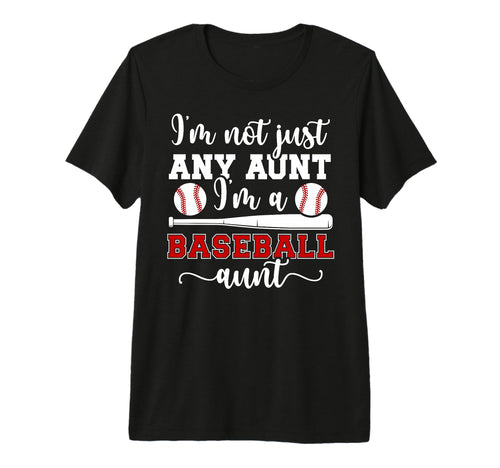 Im Baseball Aunt Baseball Player Auntie Tri T-Shirt - Graphic Print Unisex - T-Shirt, Sweatshirt, Hoodie