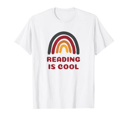 Reading Is Librarian Rainbow T-Shirt - Streetwear Style for Adults - T-Shirt, Sweatshirt, Hoodie