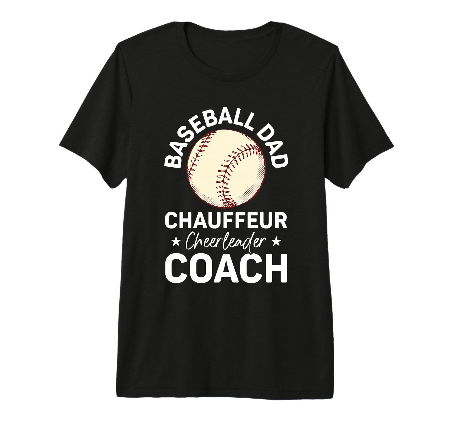 Fathers Day Baseball Dad Parent Tri T-Shirt - Fun Novelty Design Unisex - T-Shirt, Sweatshirt, Hoodie